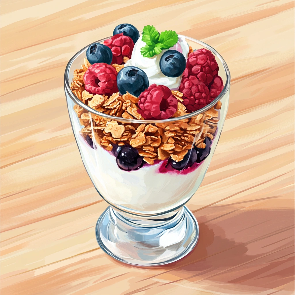 Йогурт з ягодами